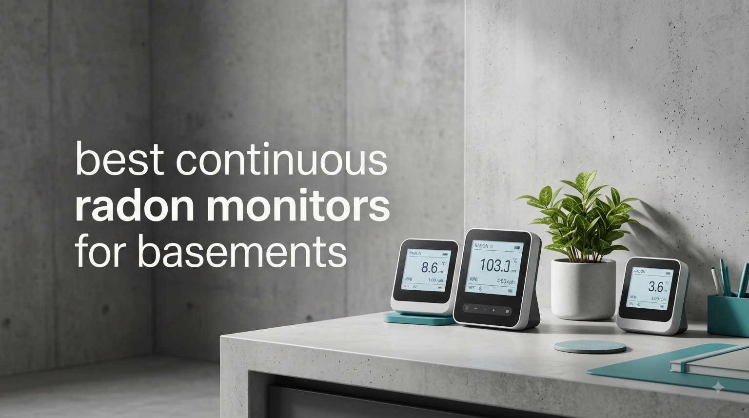 best continuous radon monitors for basements