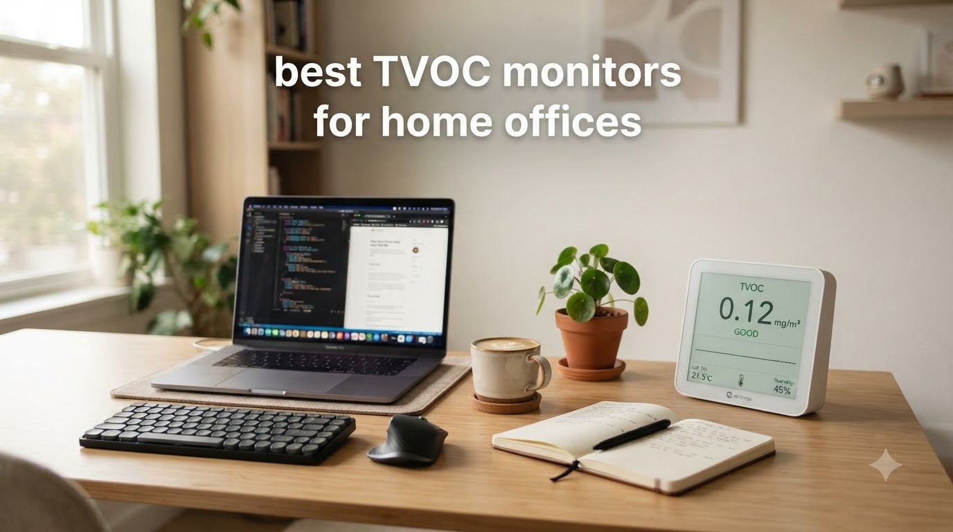 best TVOC monitors for home offices