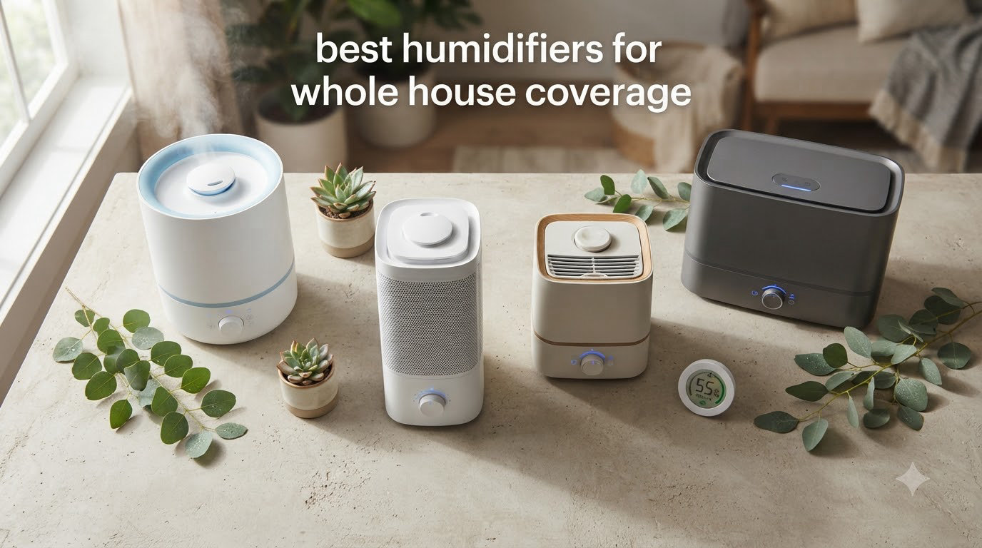 best humidifiers for whole house coverage