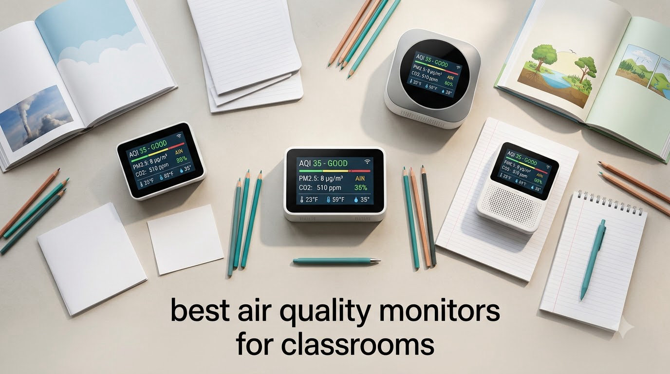 best air quality monitors for classrooms