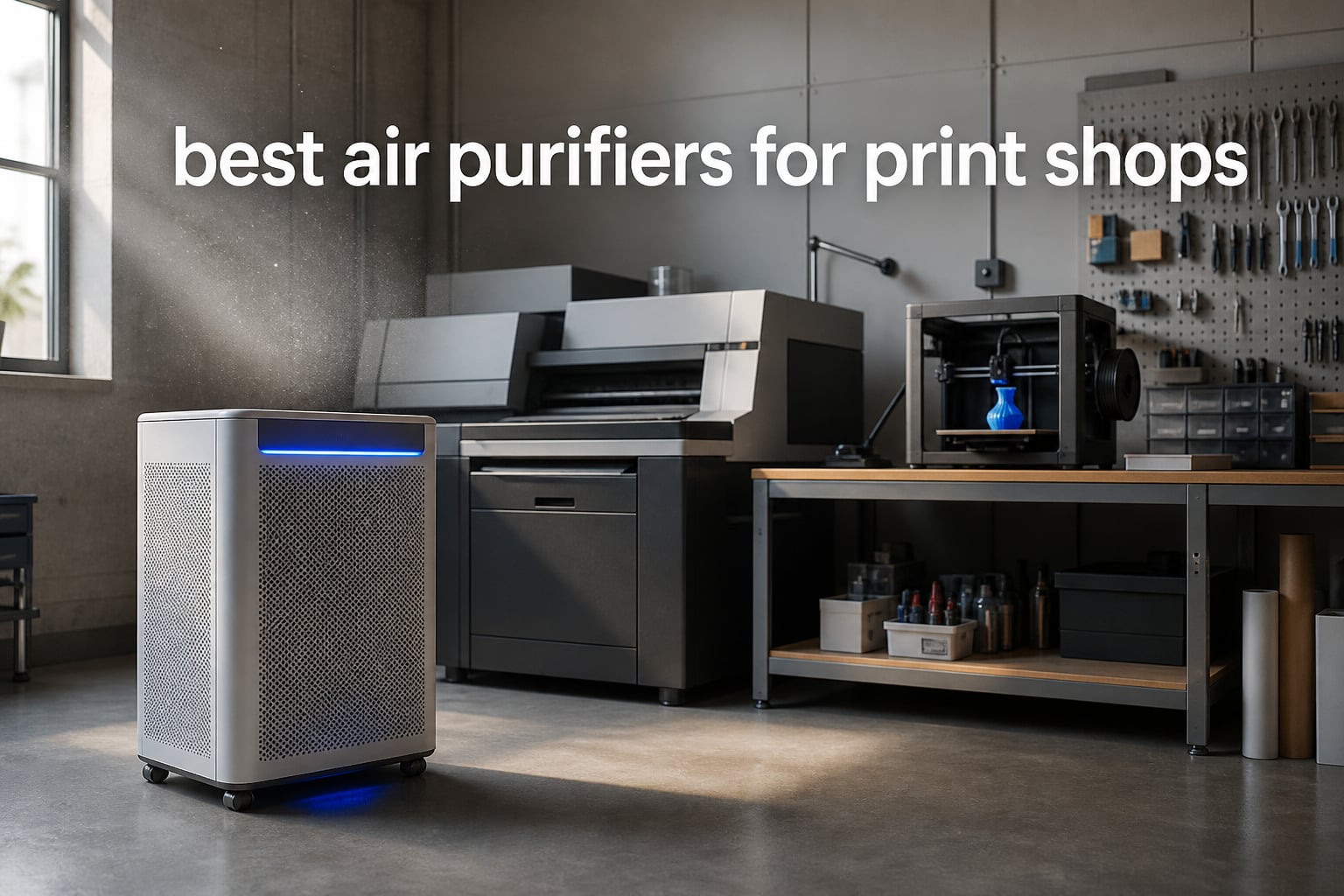 best air purifiers for print shops