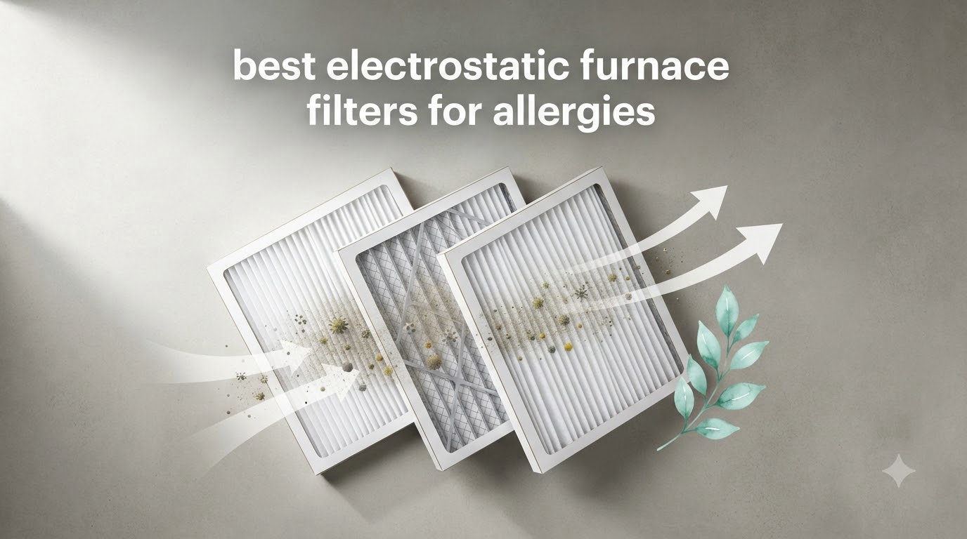 best electrostatic furnace filters for allergies