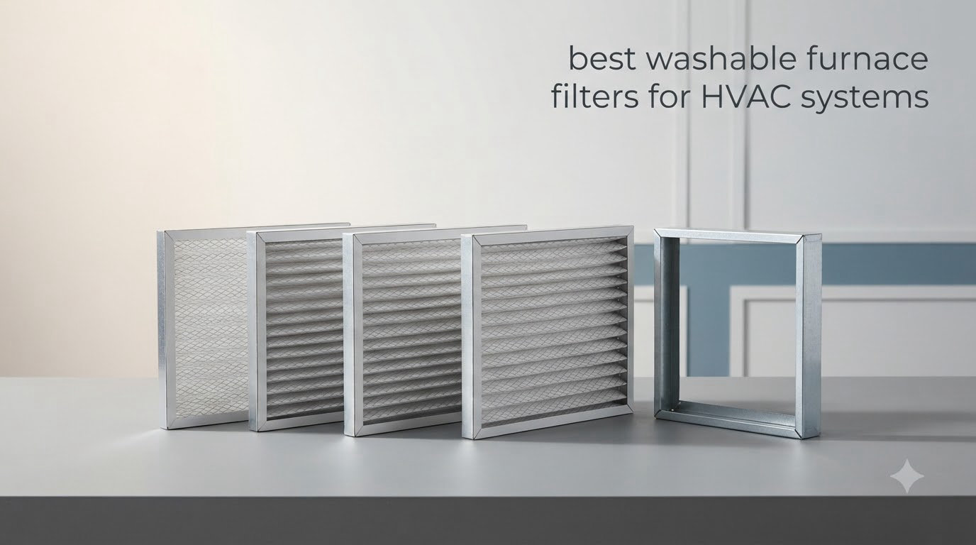 best washable furnace filters for HVAC systems