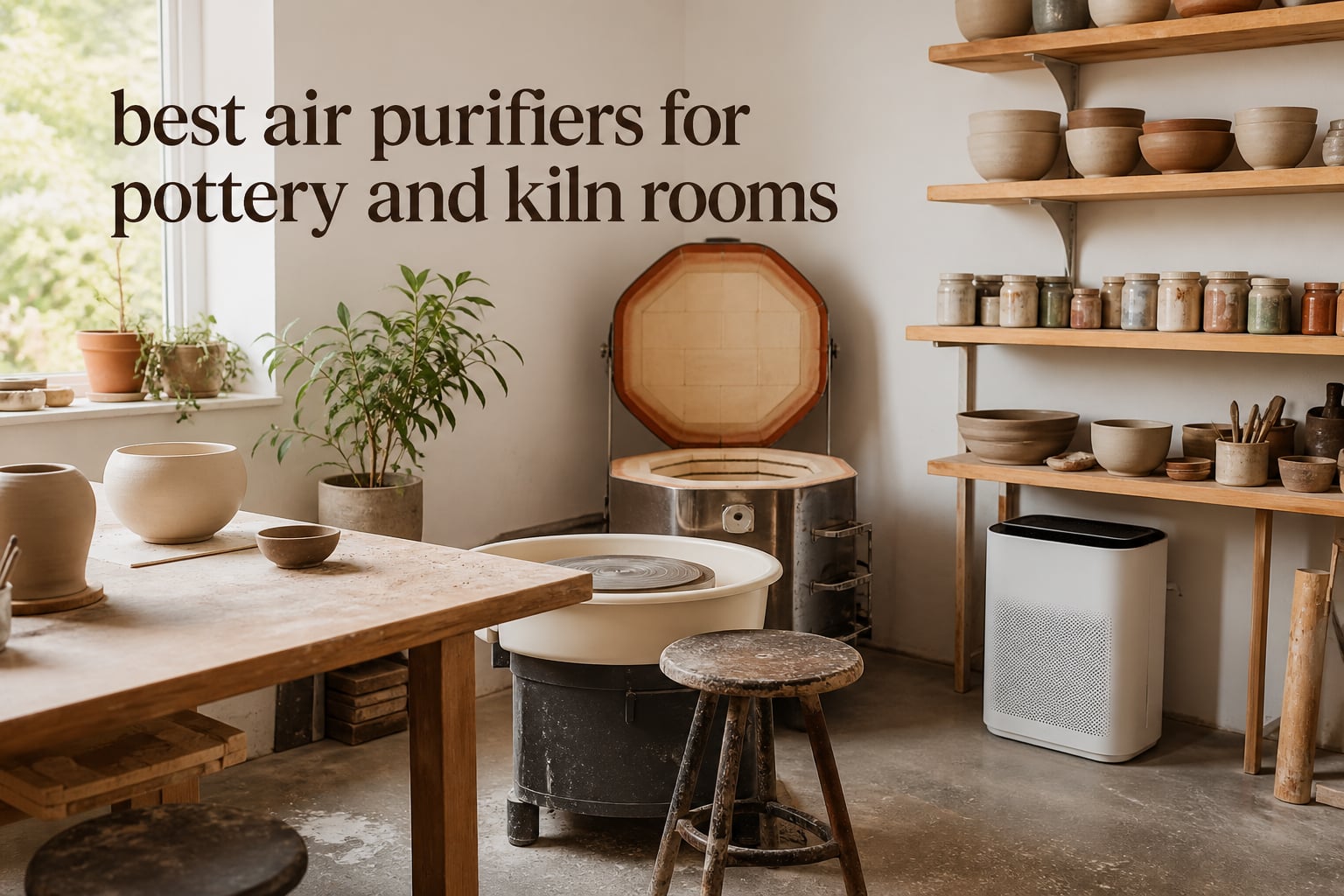 best air purifiers for pottery and kiln rooms