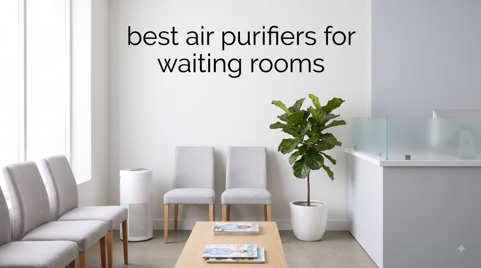best air purifiers for waiting rooms