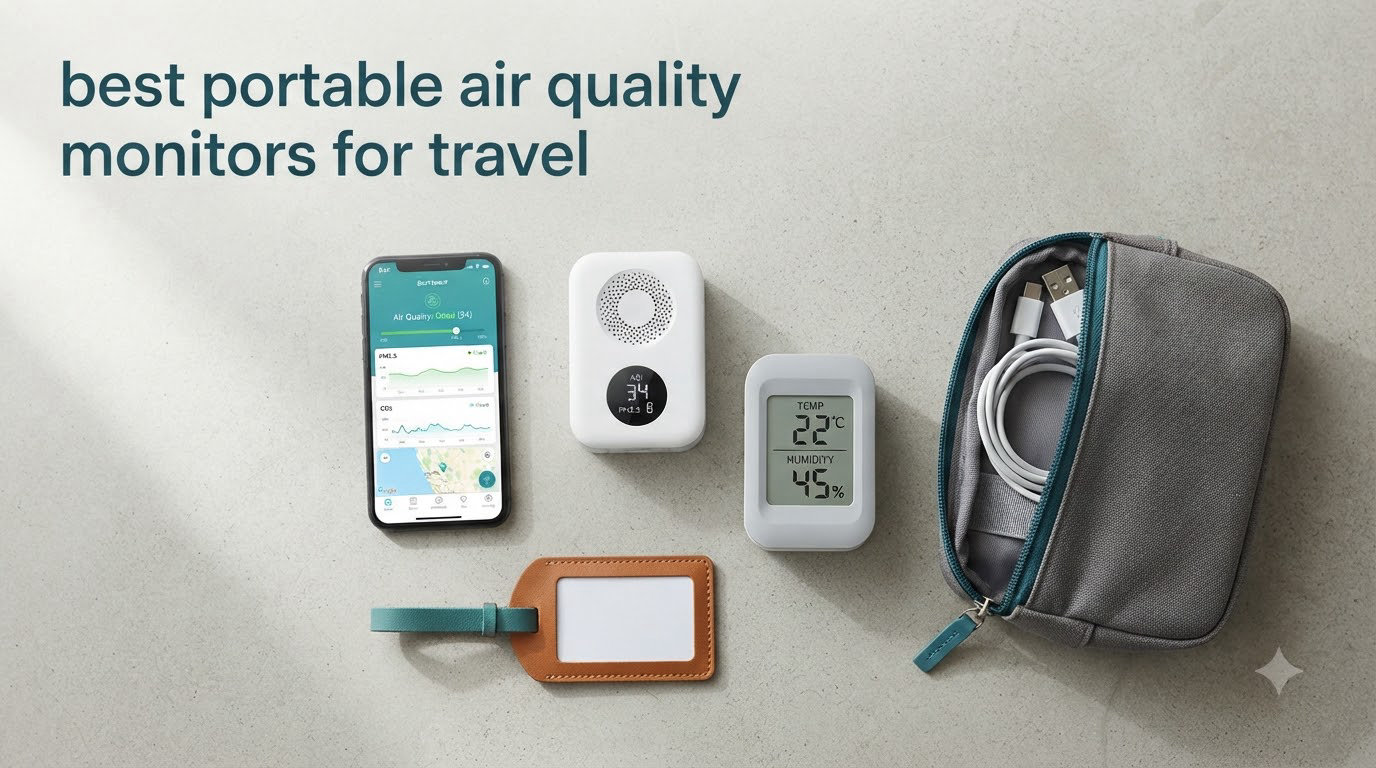 best portable air quality monitors for travel