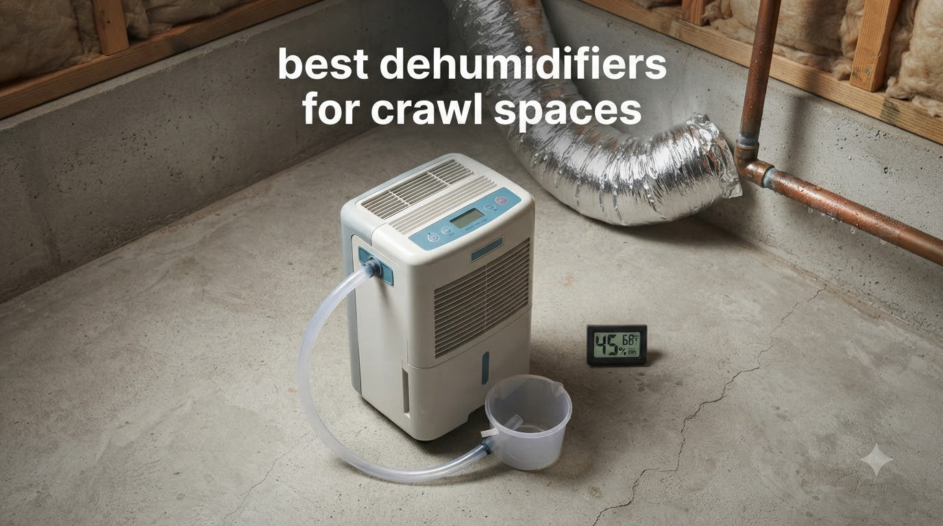 best dehumidifiers for crawl spaces