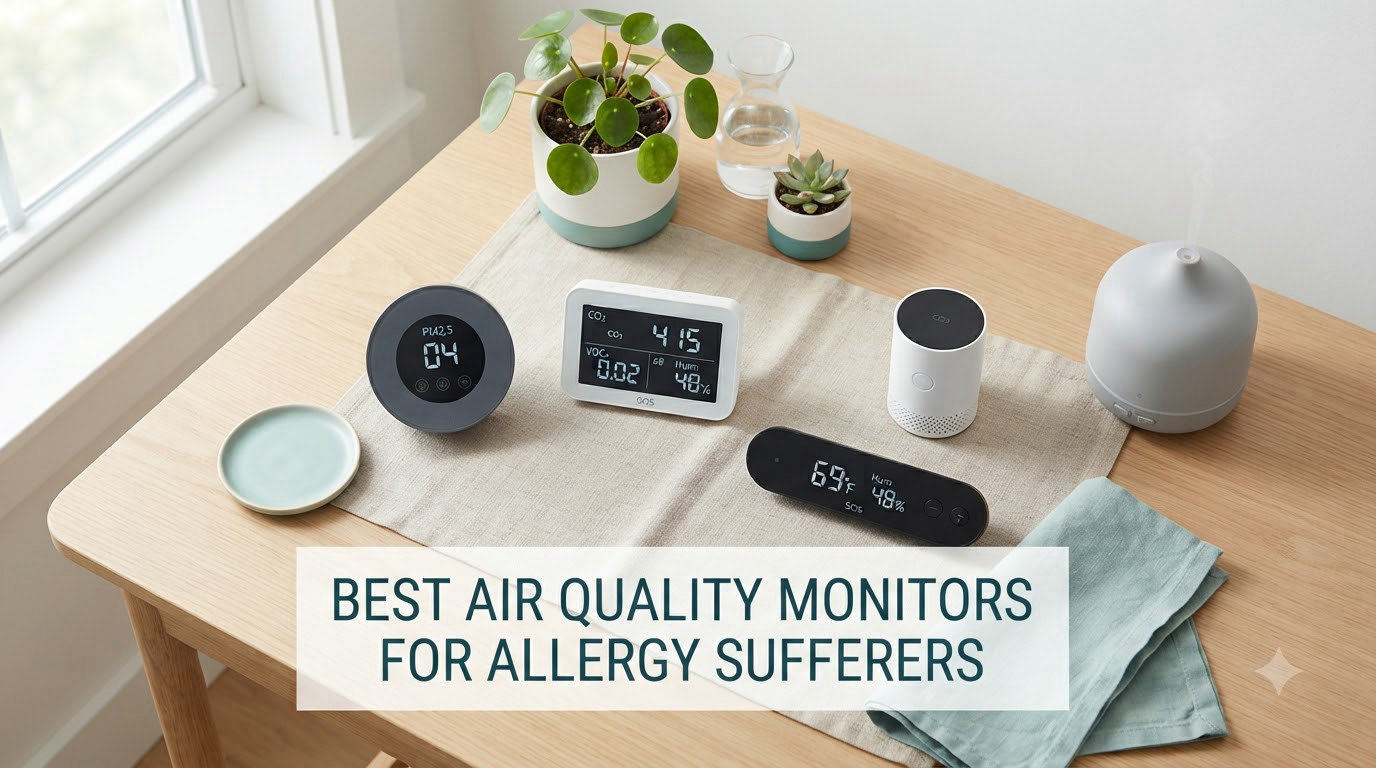 best air quality monitors for allergy sufferers