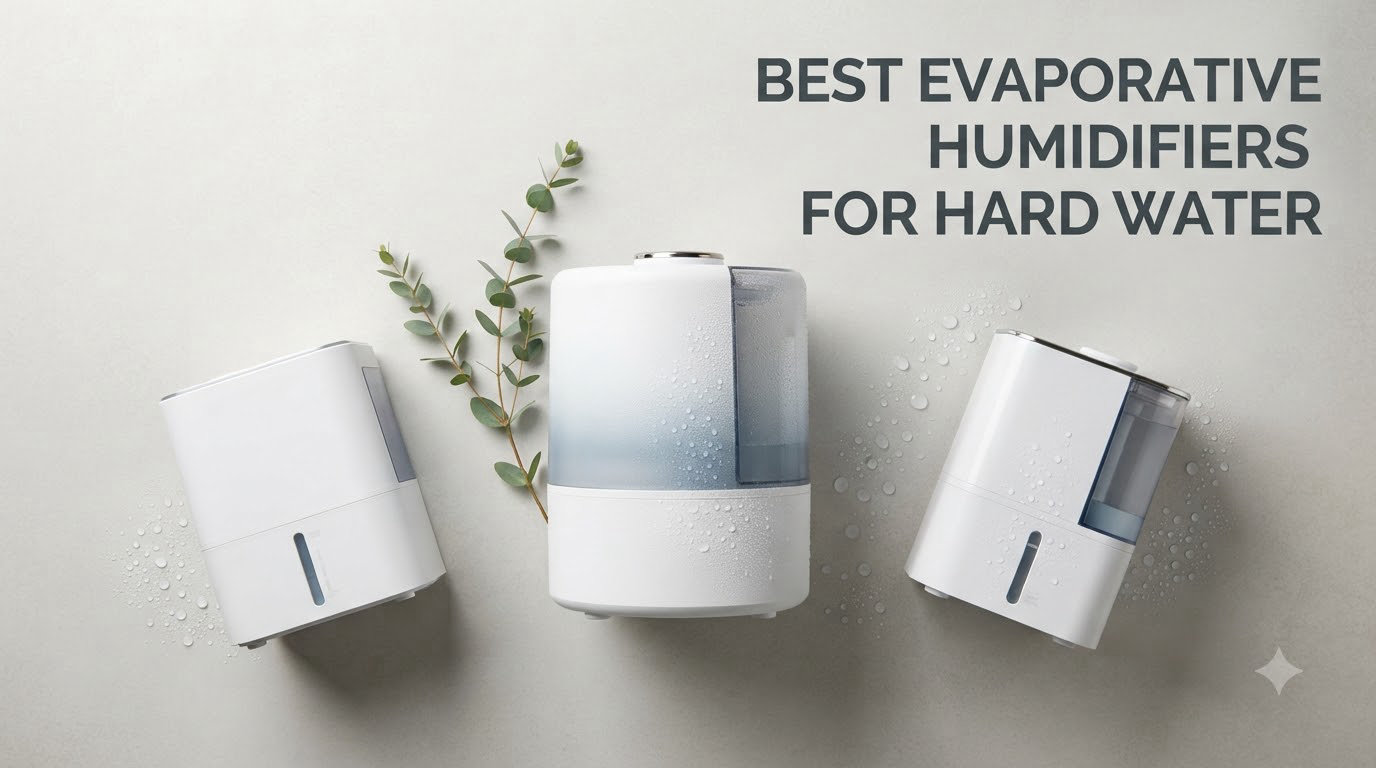 best evaporative humidifiers for hard water