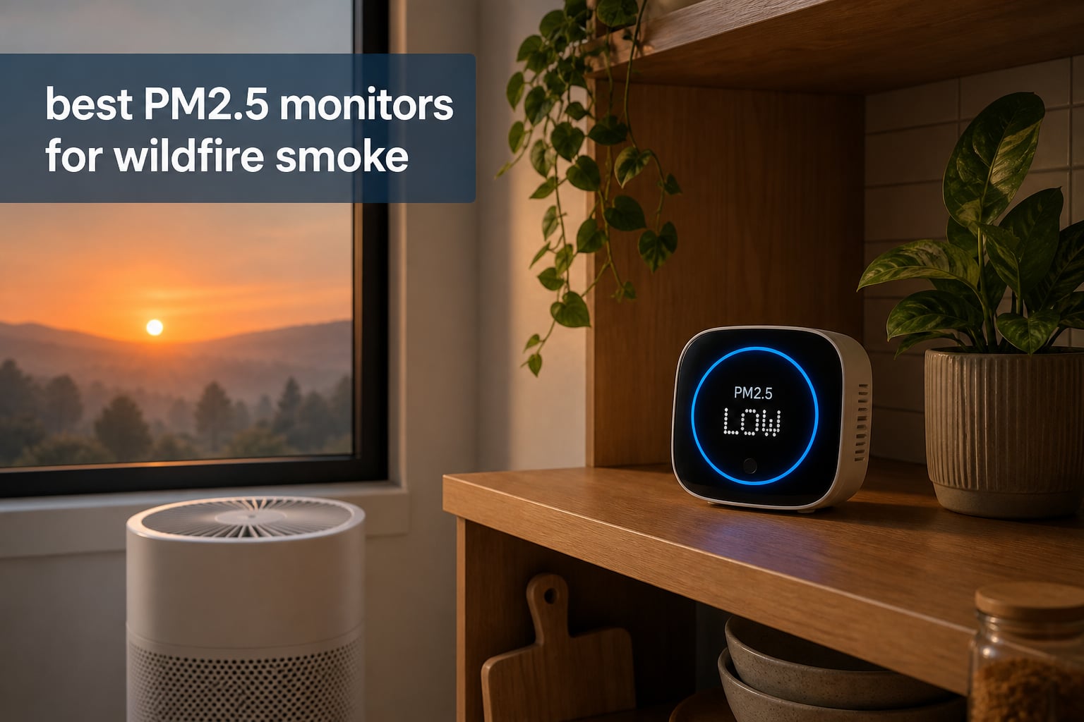 best PM2.5 monitors for wildfire smoke