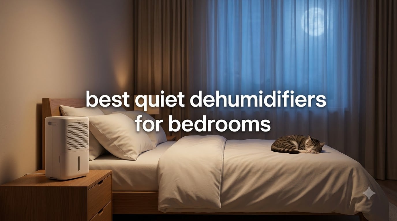 best quiet dehumidifiers for bedrooms