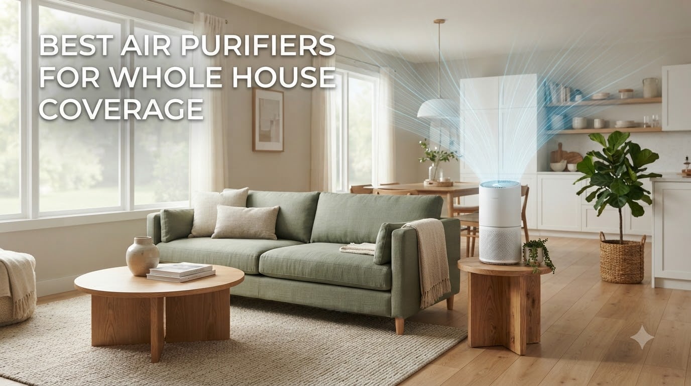 best air purifiers for whole house coverage