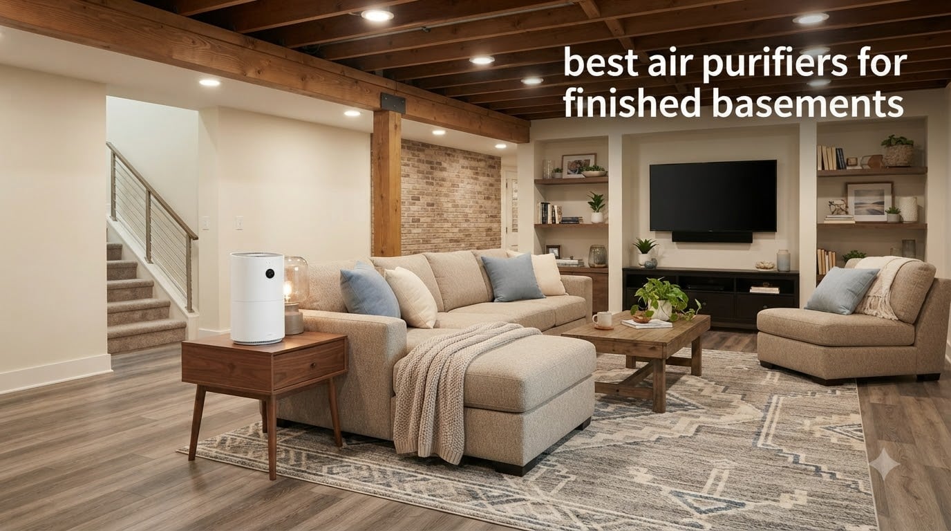 best air purifiers for finished basements