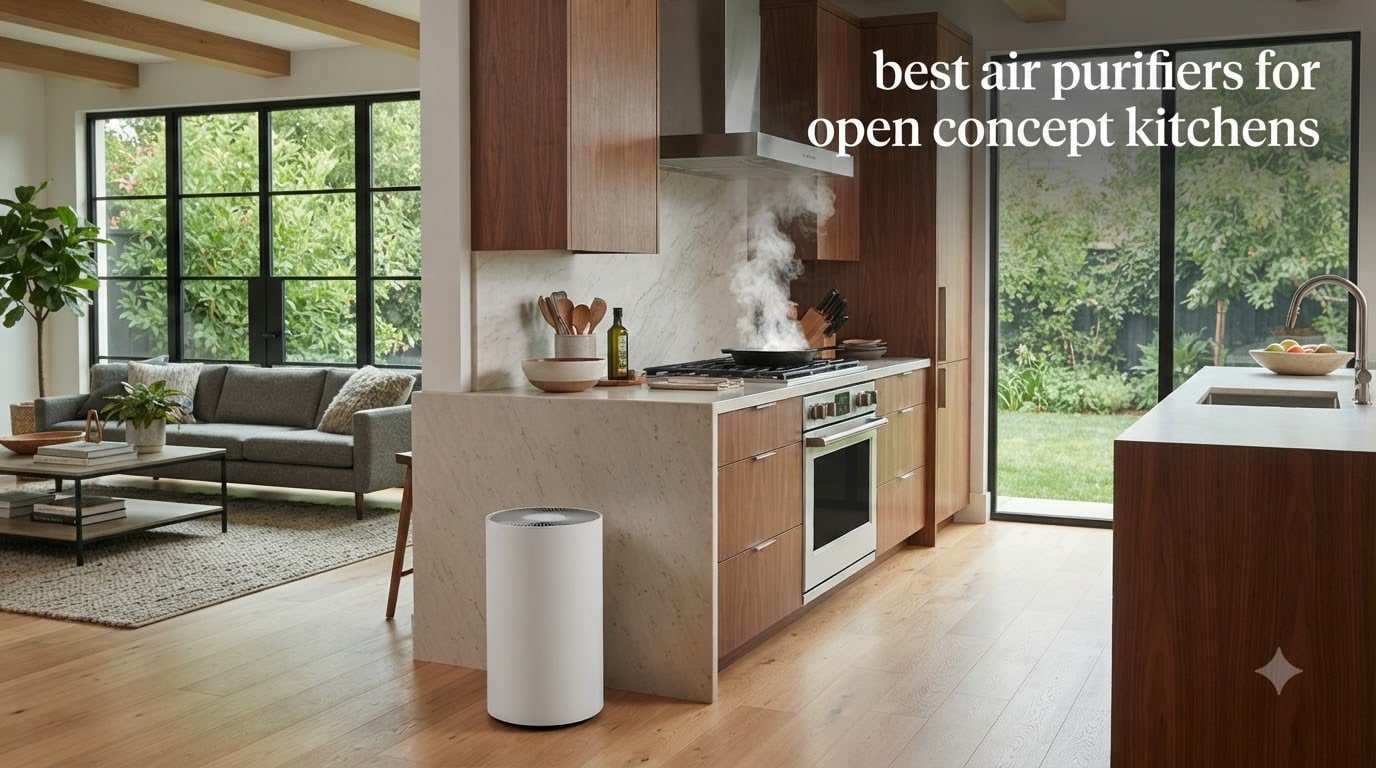 best air purifiers for open concept kitchens