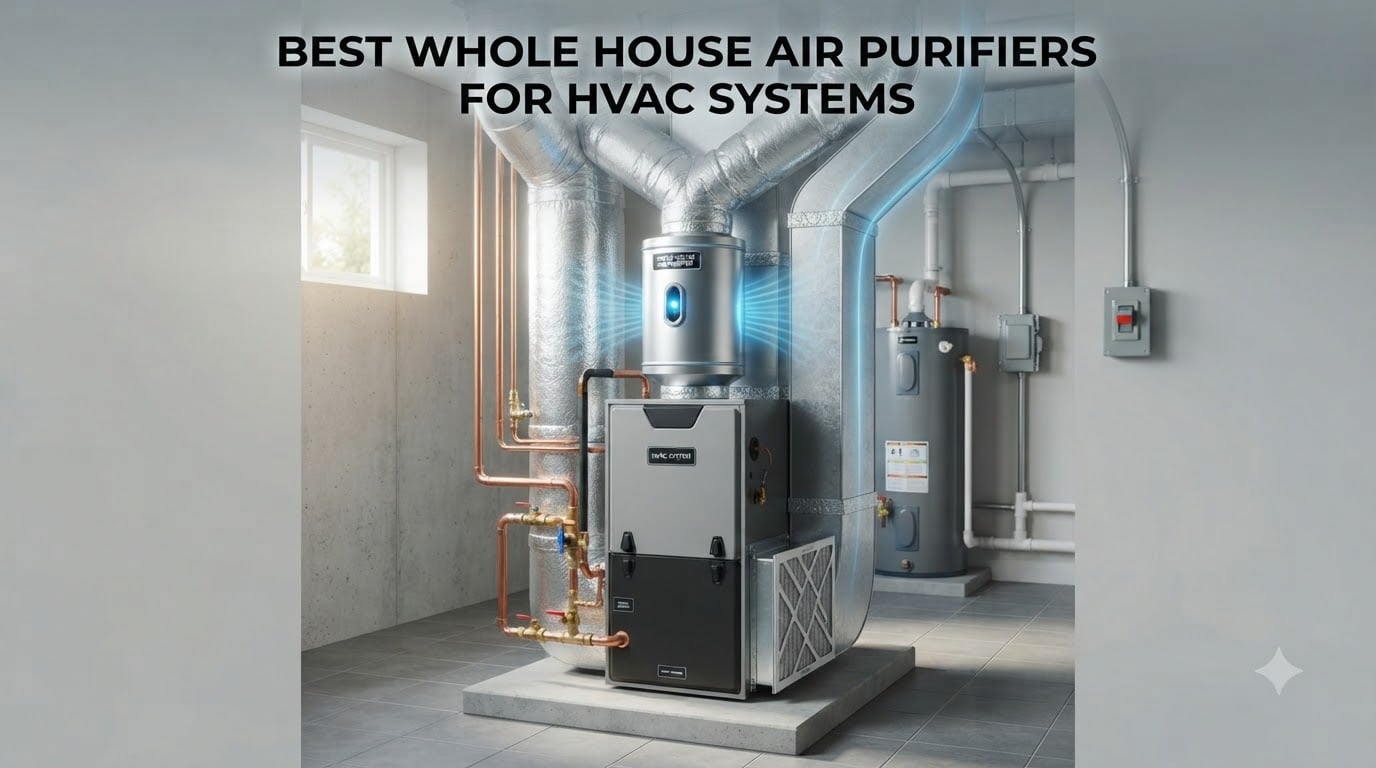 best whole house air purifiers for HVAC systems
