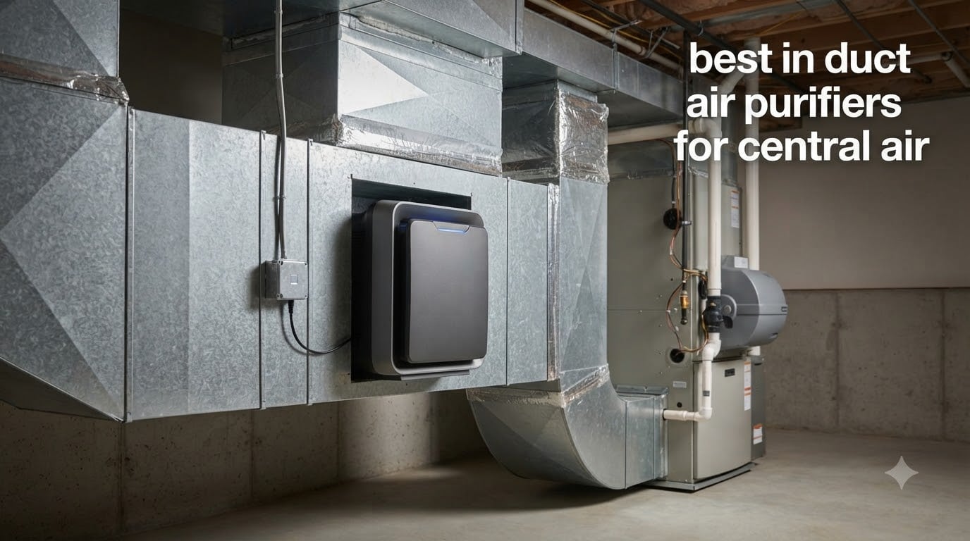 best in duct air purifiers for central air