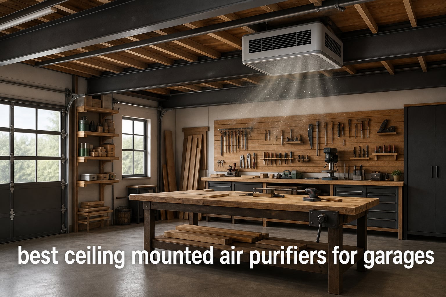 best ceiling mounted air purifiers for garages
