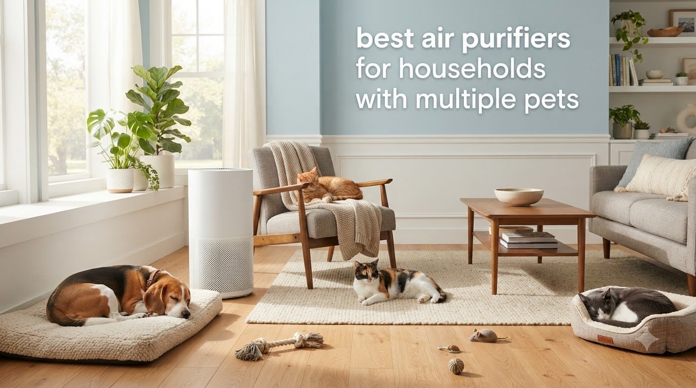 best air purifiers for households with multiple pets