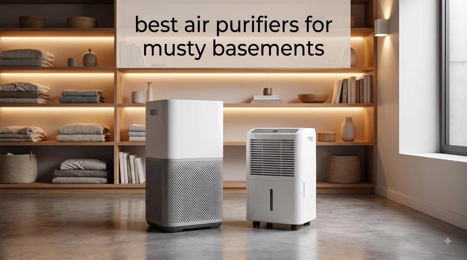 best air purifiers for musty basements