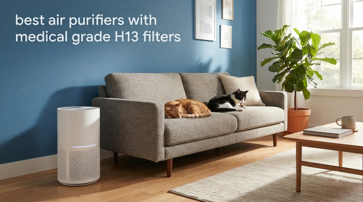 best air purifiers with medical grade H13 filters