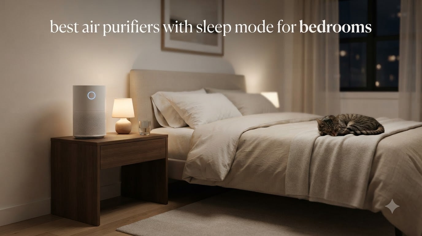 best air purifiers with sleep mode for bedrooms