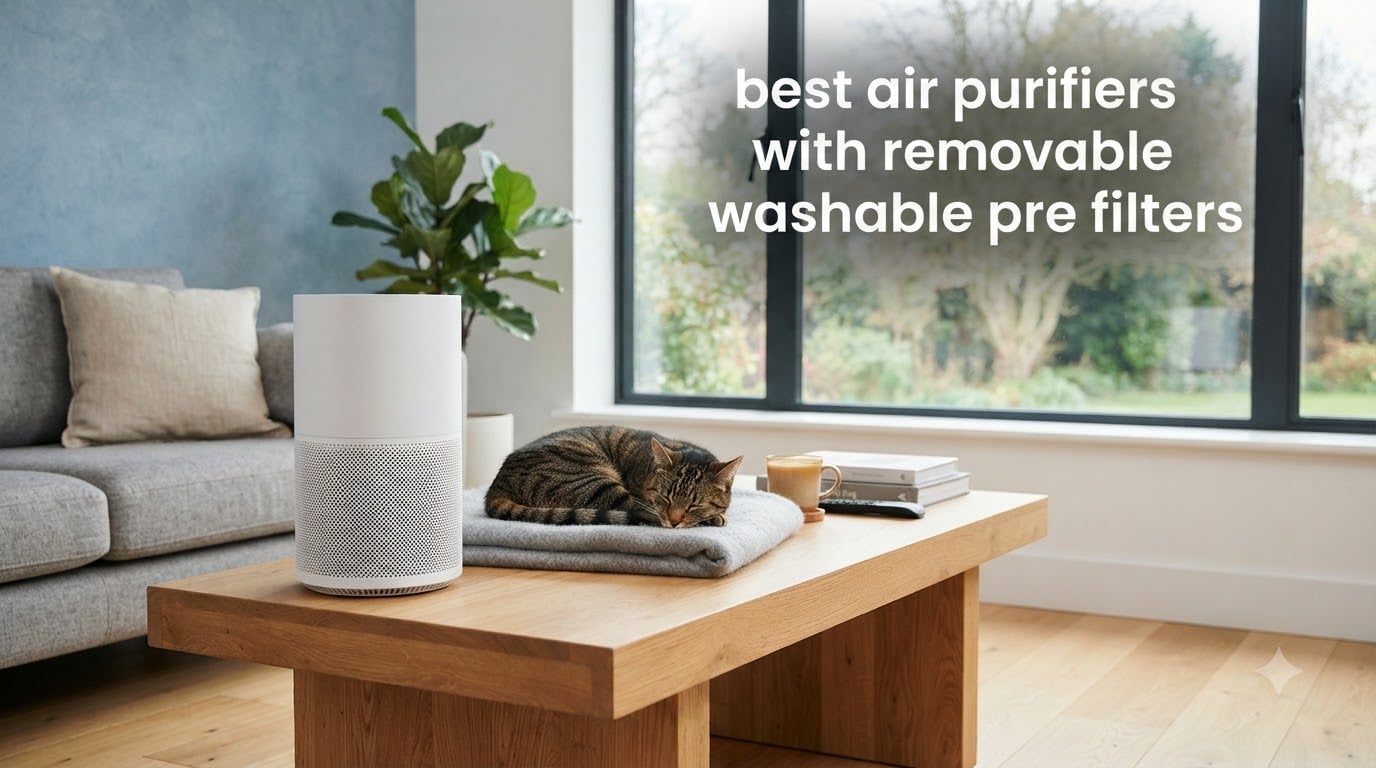 best air purifiers with removable washable pre filters