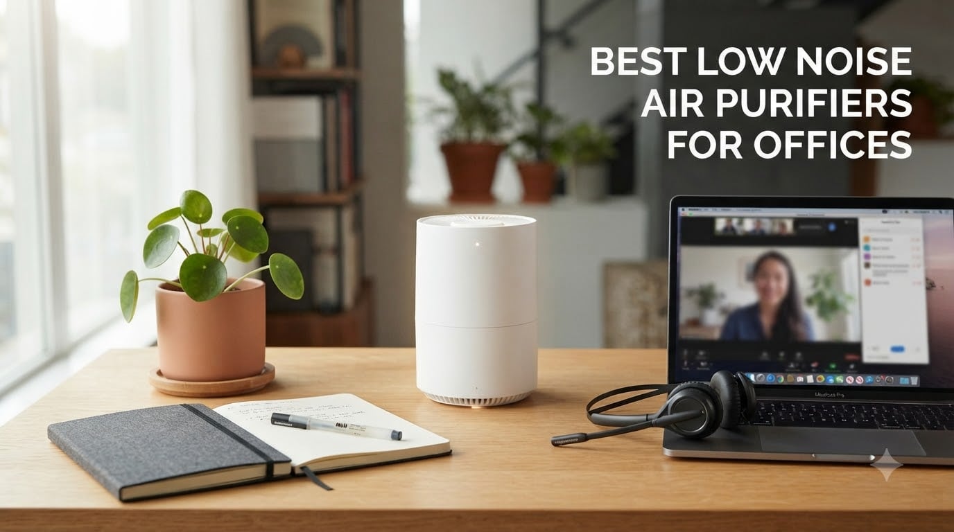 best low noise air purifiers for offices