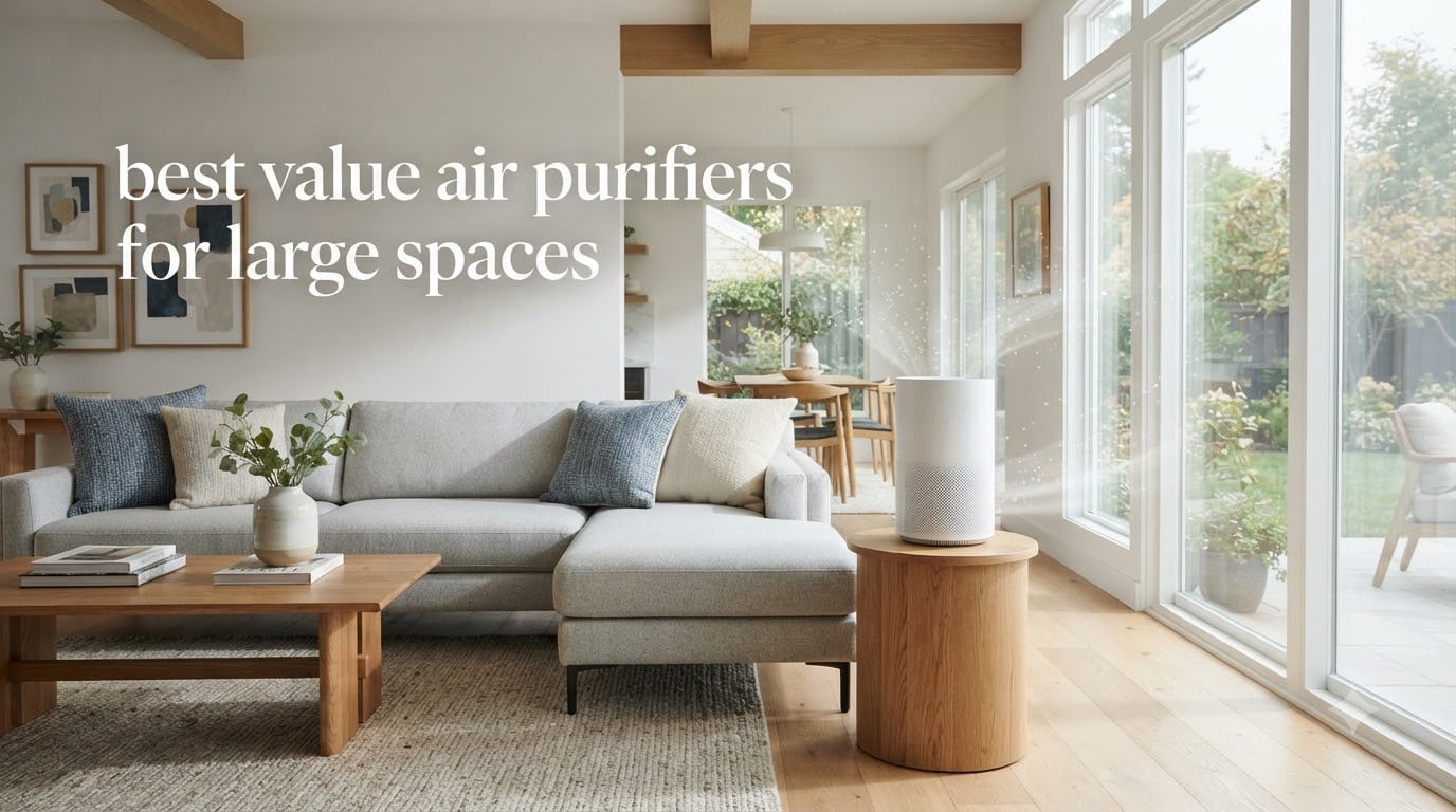best value air purifiers for large spaces