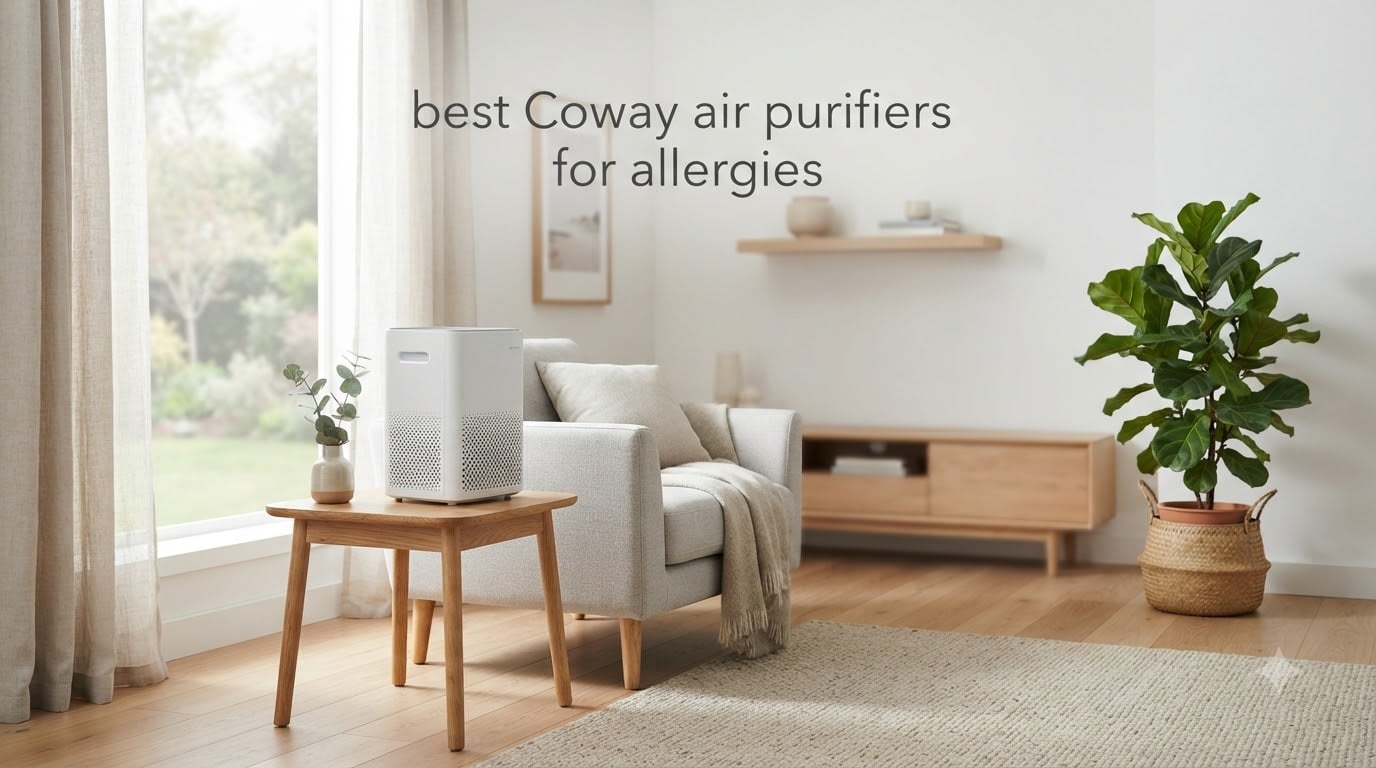best Coway air purifiers for allergies