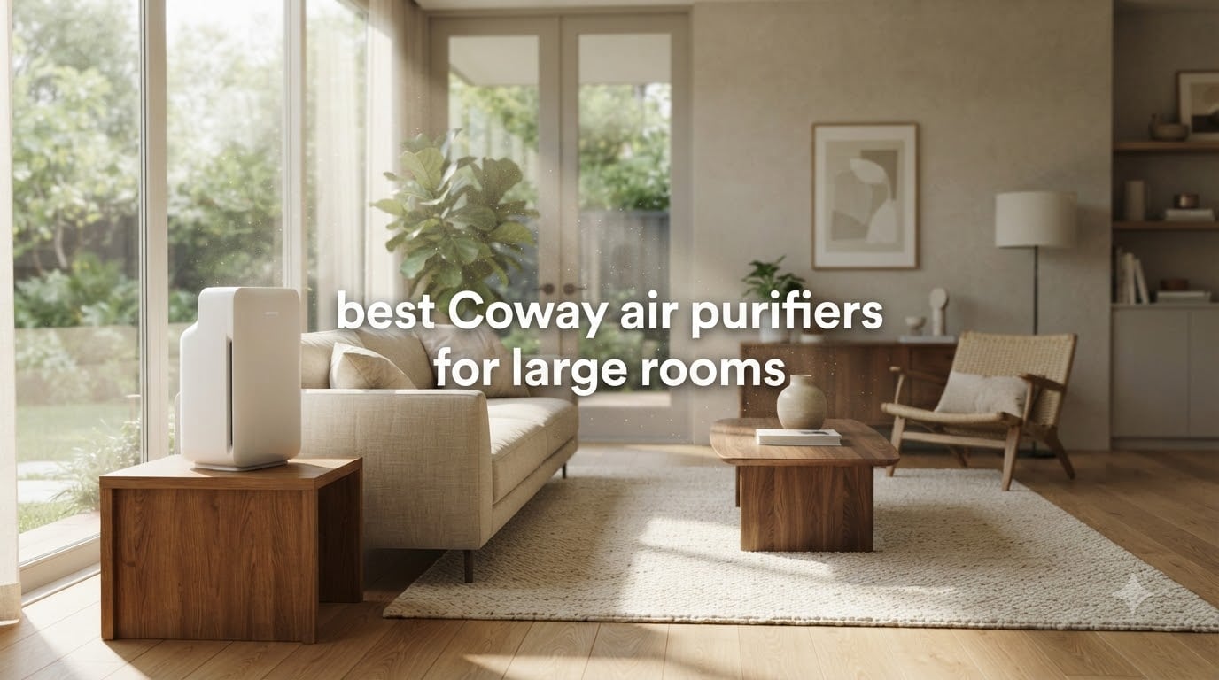 best Coway air purifiers for large rooms