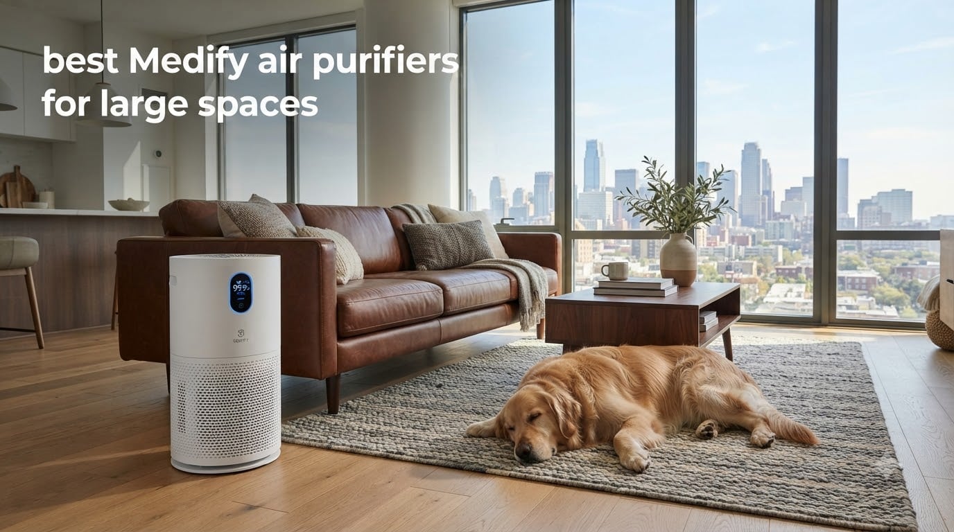 best Medify air purifiers for large spaces