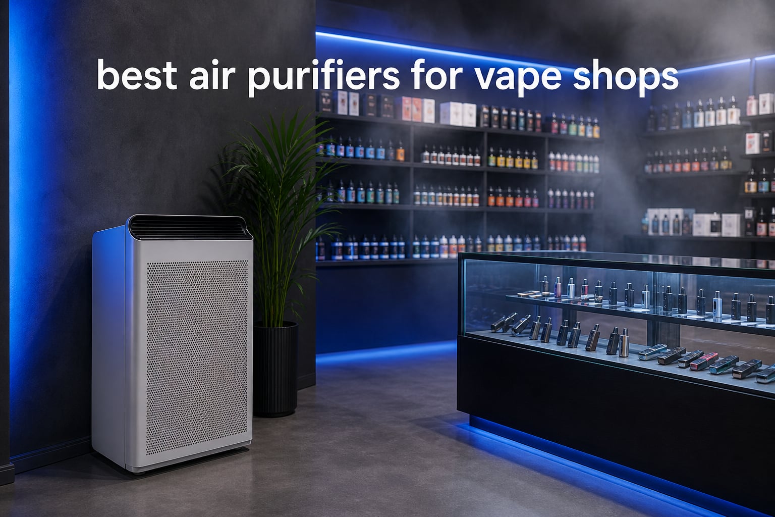 best air purifiers for vape shops