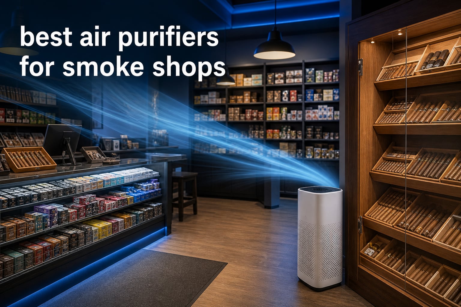 best air purifiers for smoke shops