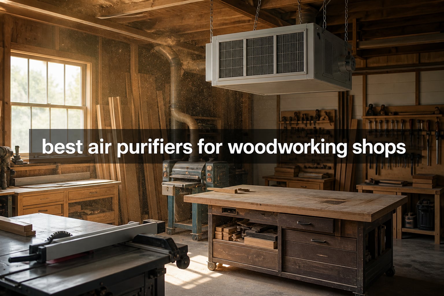 best air purifiers for woodworking shops