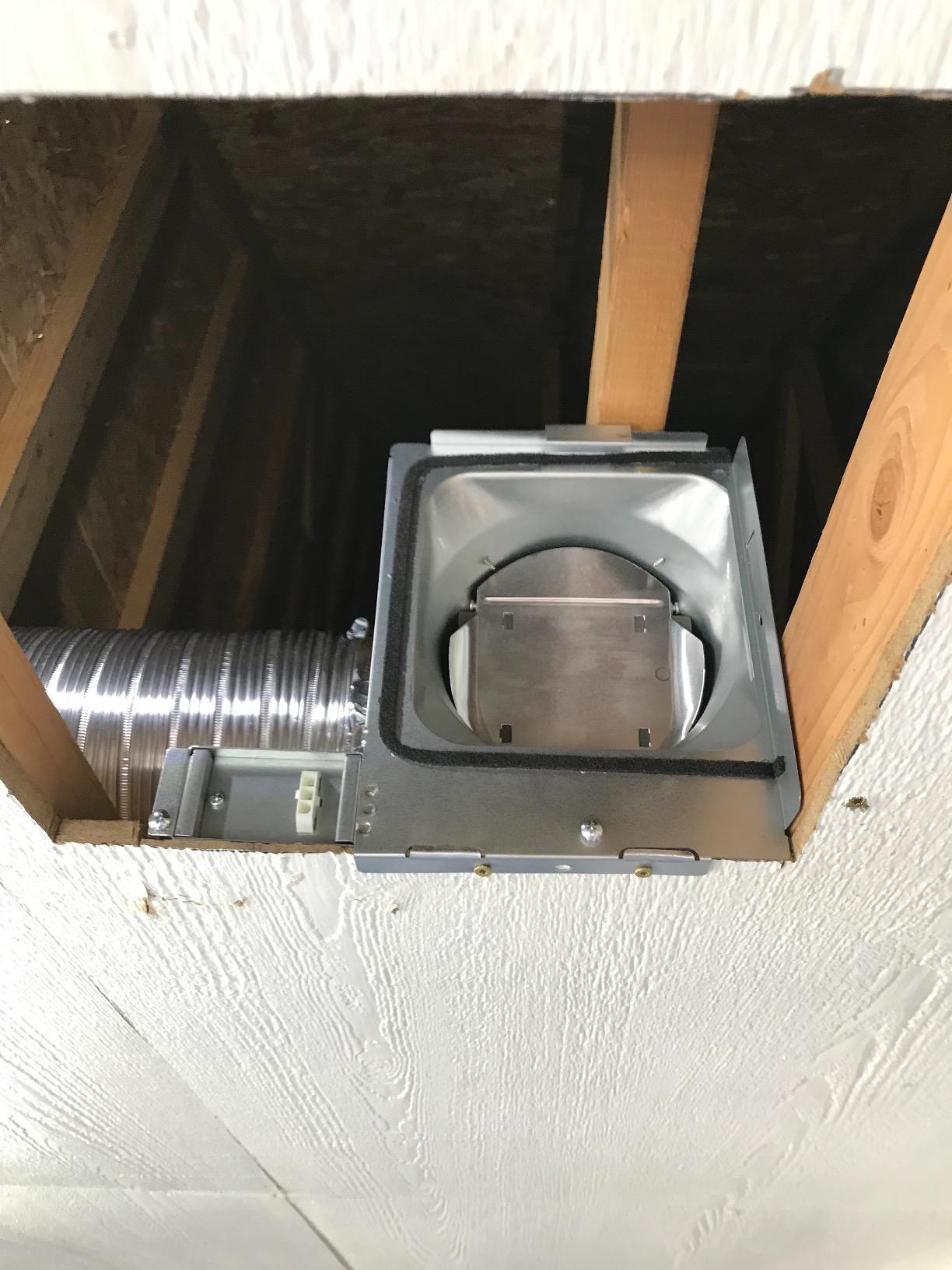 Panasonic WhisperCeiling Bathroom Exhaust Fan, 290 CFM, FV-30VQ3 | WhisperCeiling Bathroom Exhaust Fan, 290 CFM, Rust-Resistant Housing, Adjustable Mounting Bracket Up to 24 Inches customer photo 1