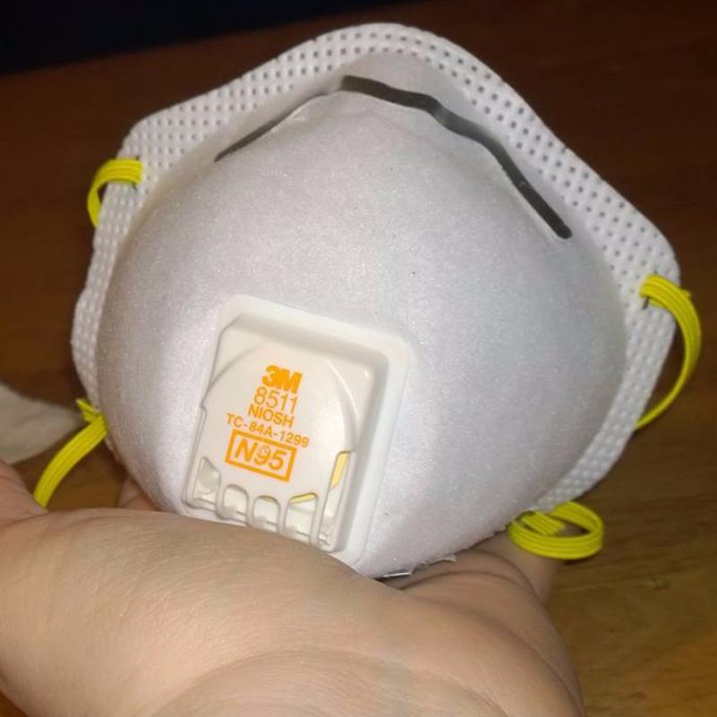 3M 8511 N95 Cool Flow Valved Respirator, 10-Pack customer photo 2