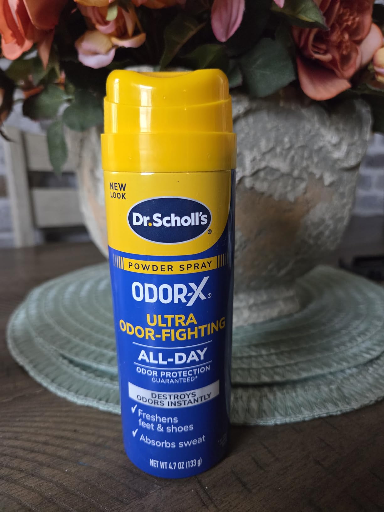 Dr. Scholl's Odor-X Odor-Fighting Spray-Powder, All-Day Odor Protection And Sweat Absorption, Odor-Fighting Spray Powder, Packaging May Vary customer photo 2