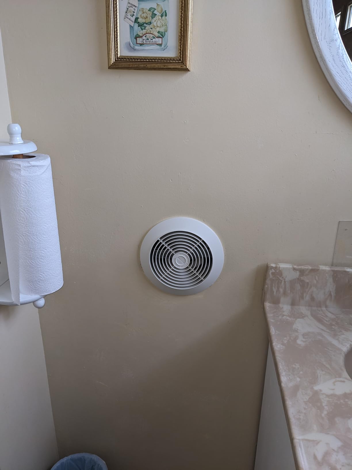 Broan-NuTone 512M Through-the-Wall Ventilation Fan White Cover, 6-Inch 70 CFM 6.0 Sones customer photo 2