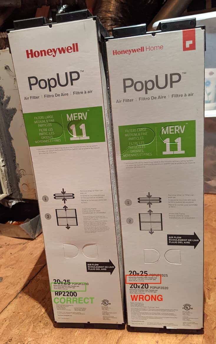 Honeywell POPUP2025 20