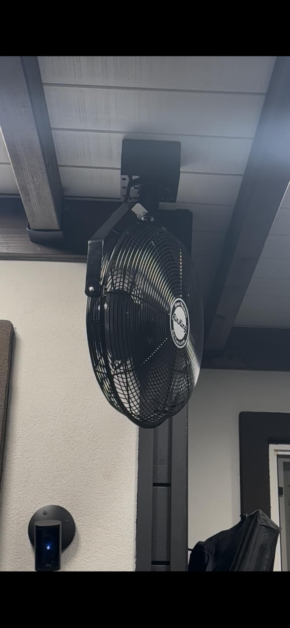 Air King 9718 18-Inch Industrial Grade Ceiling Mount Fan,Black customer photo 1