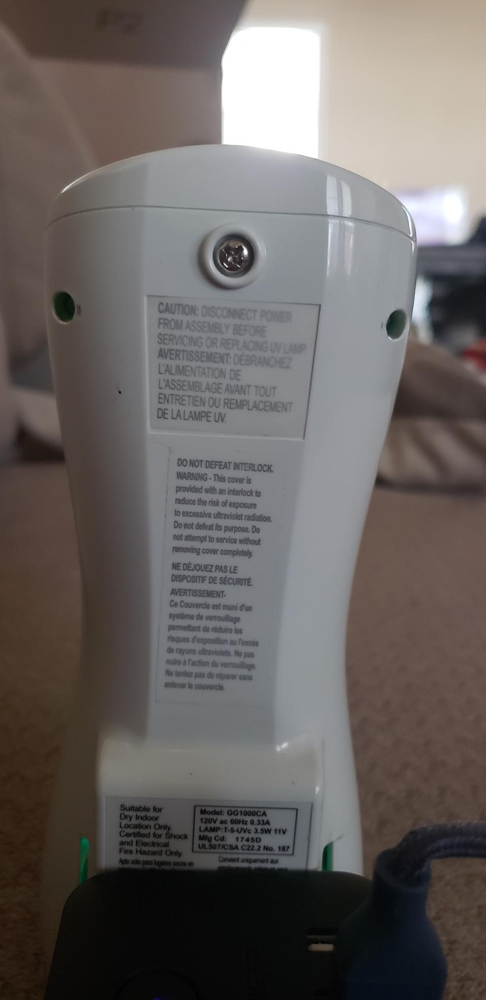 GermGuardian LB1000 Genuine UV-C Replacement Bulb for GG1000, GG1000CA, GG1100, GG1100W, GG1100B Germ Guardian Air Sanitizers customer photo 1
