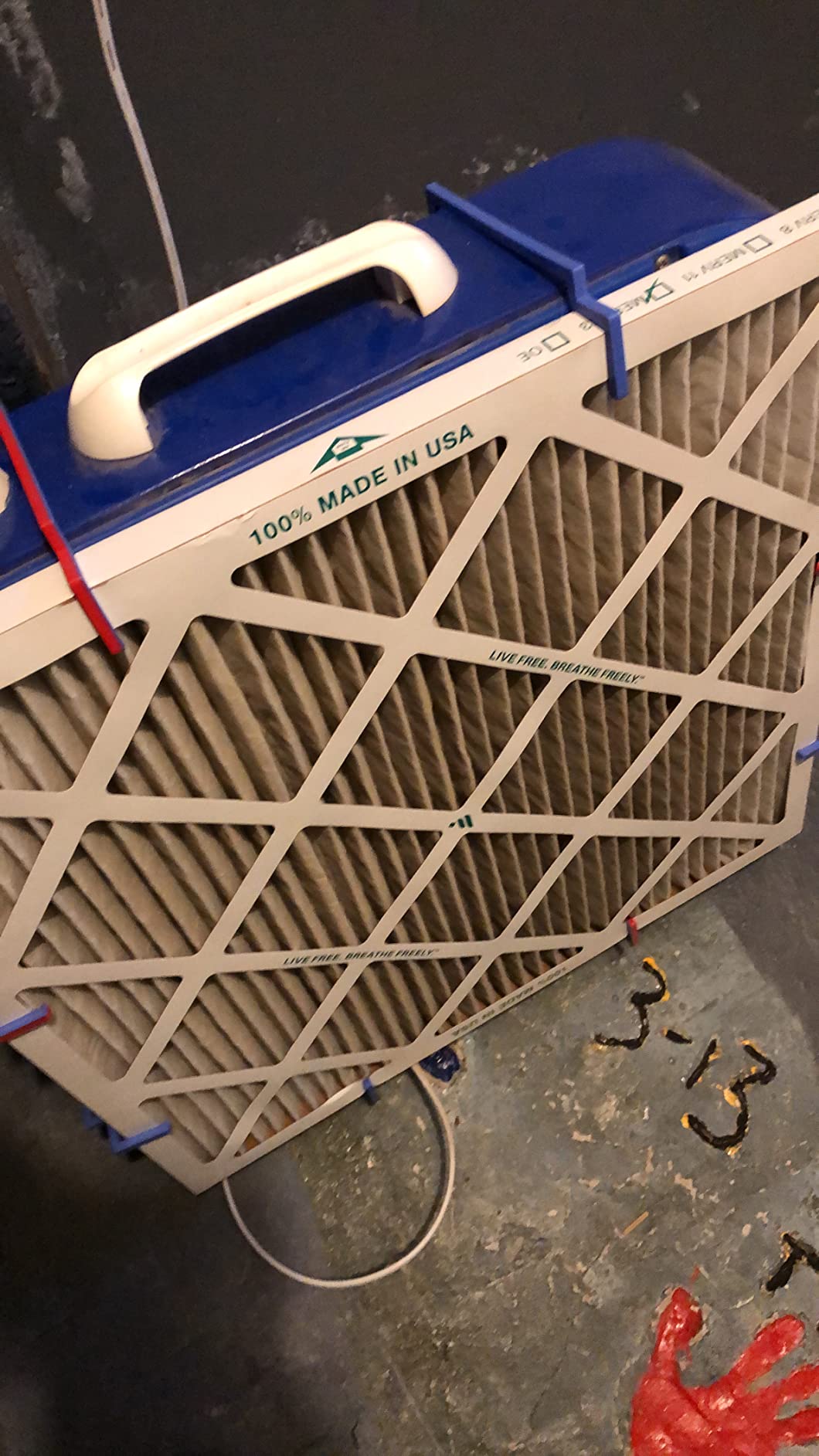 Filterbuy 20x20x1 Air Filter MERV 13 Smoke & Allergy Defense (4-Pack) customer photo 2