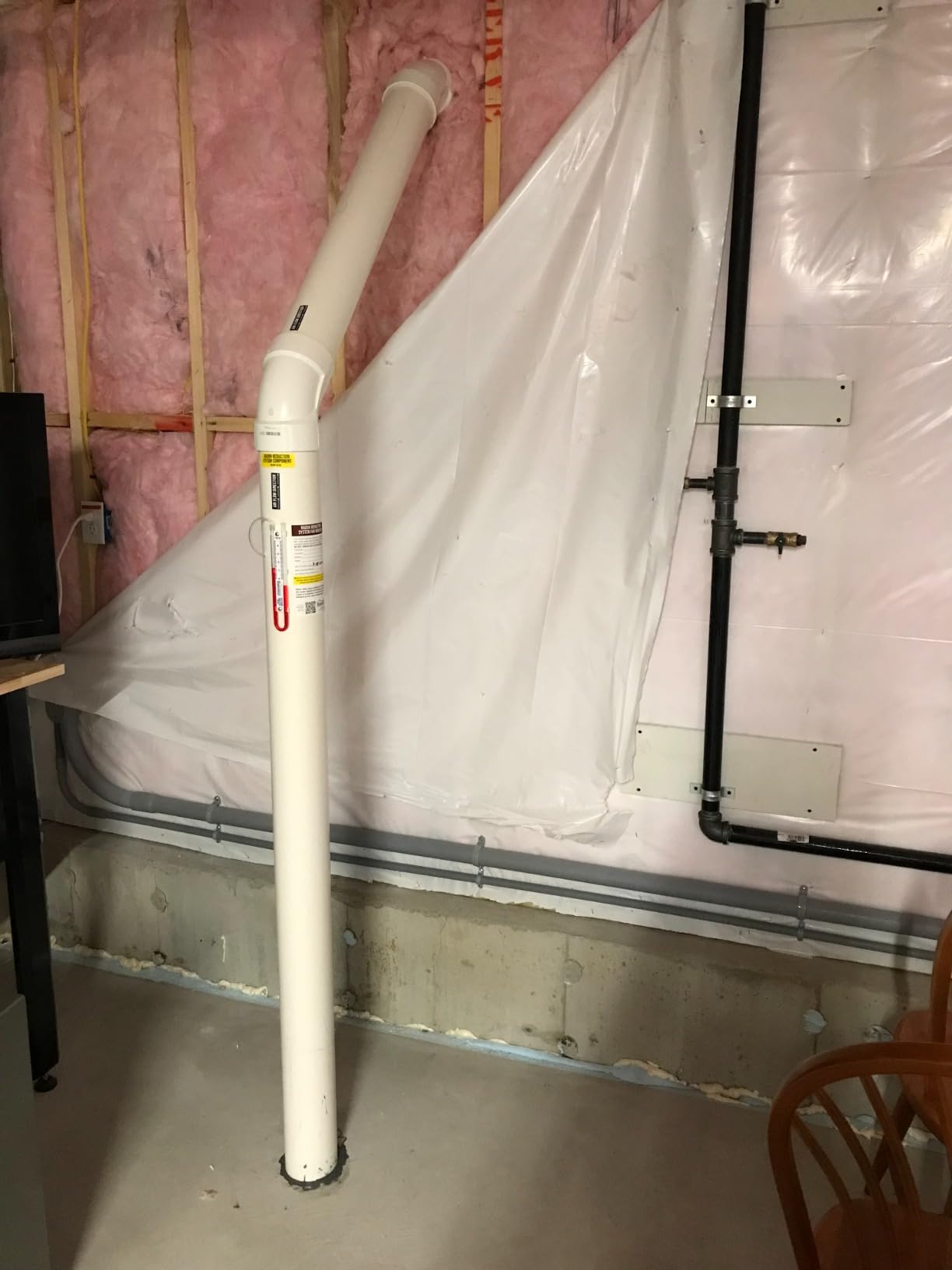 RadonAway RP265 Radon Fan + Installation Kit + Mounting Bracket customer photo 2