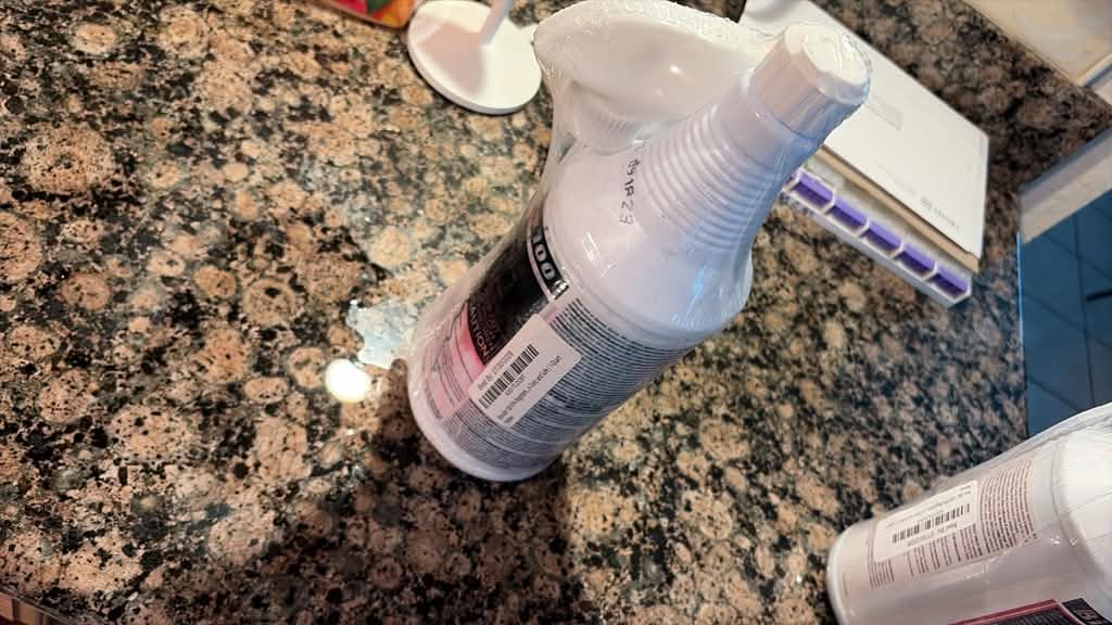 Biocide 100 EPA Registered Mold, Mildew and Fungi Remover, Cleaner and Disinfectant | Eliminates Household Mold Spores, Bacteria, Germs, Viruses | Non-Toxic and Safe | 1-Quart customer photo 2