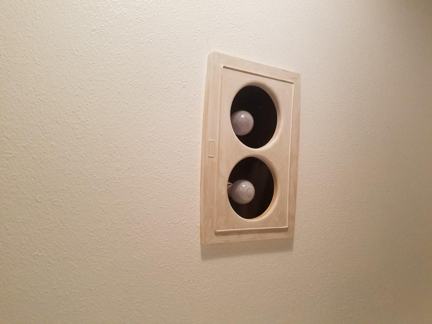 breez Delta Bathroom Exhaust Fan Radiance - Light and Heater - 80 CFM customer photo 1