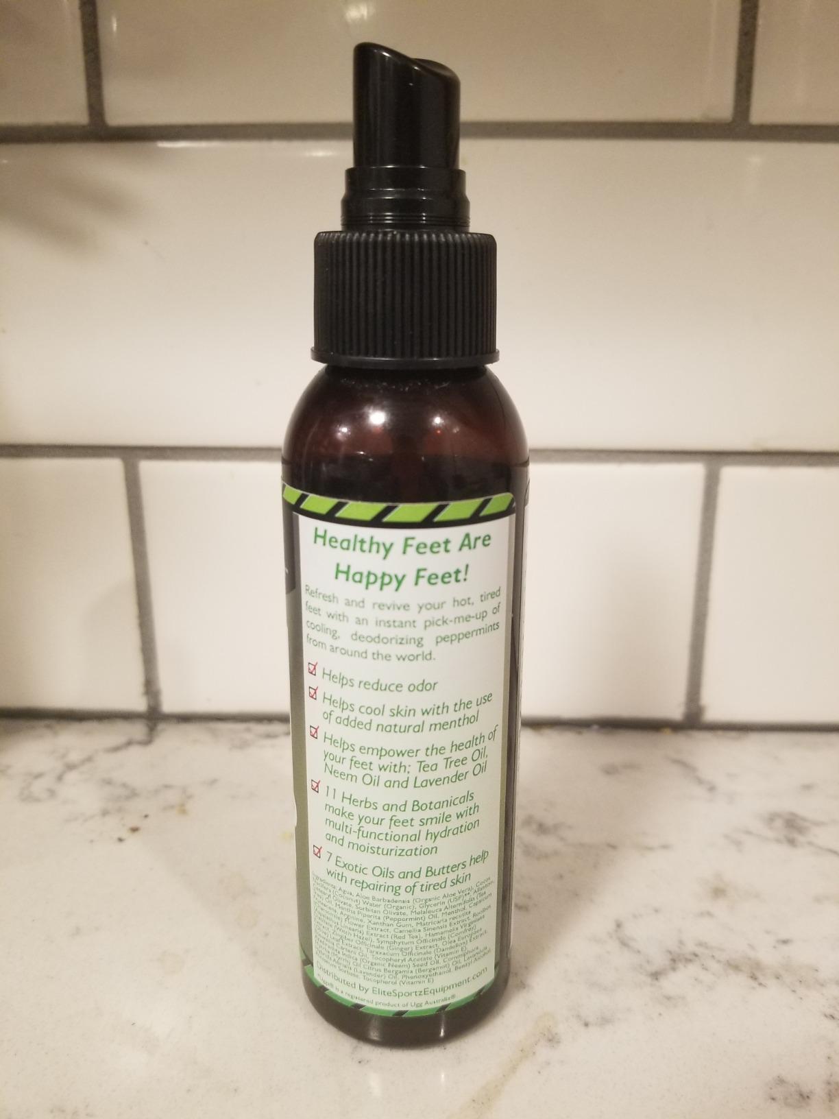 Elite Sportz Shoe Deodorizer (800+ Sprays) - Foot Spray and Shoe Odor Eliminator - No More Smelly Shoes or Stinky Feet with our Peppermint Shoe Freshener - Small Gift for Men & Women customer photo 2