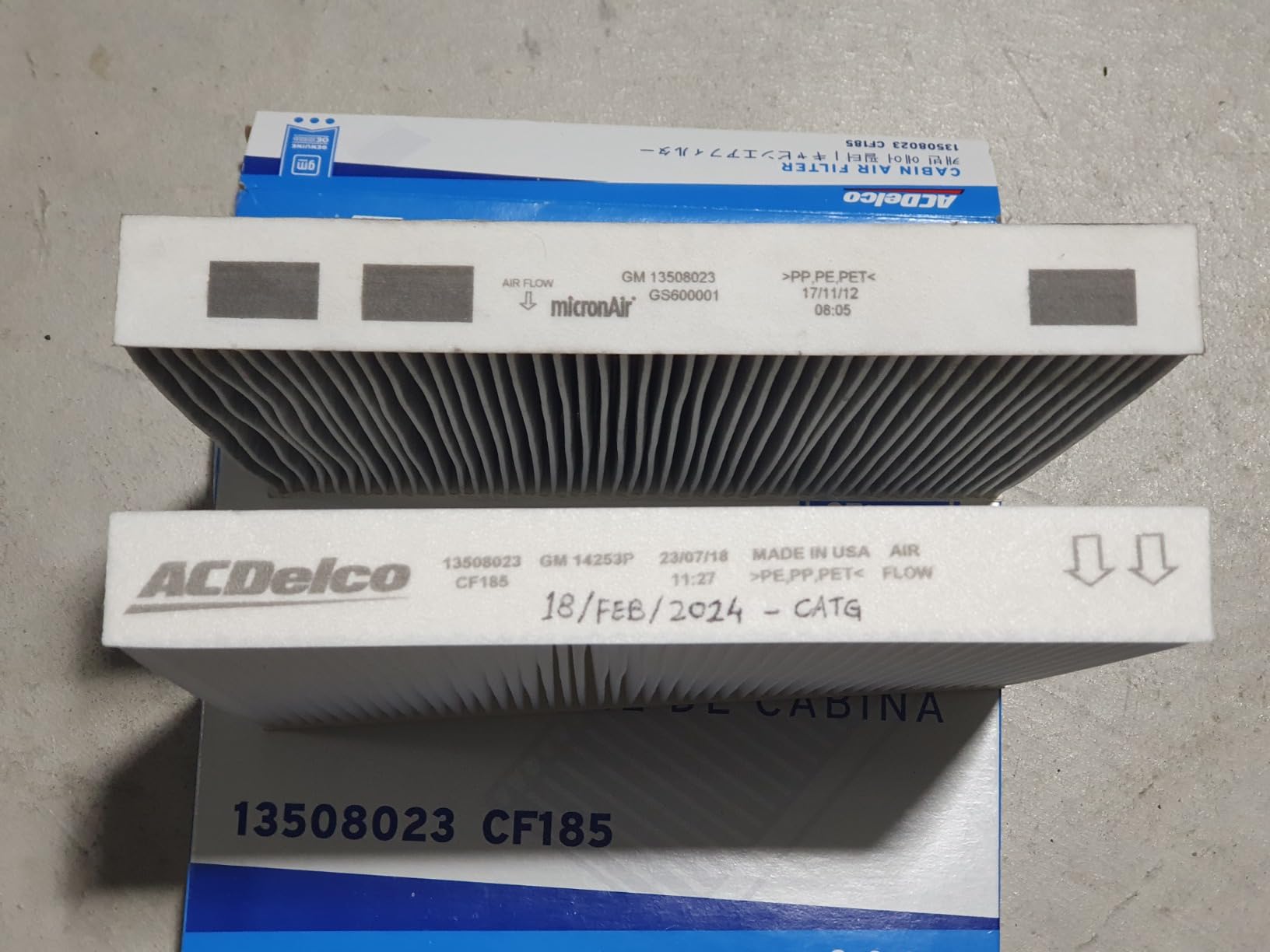 ACDelco GM Original Equipment CF185 Cabin Air Filter customer photo 2