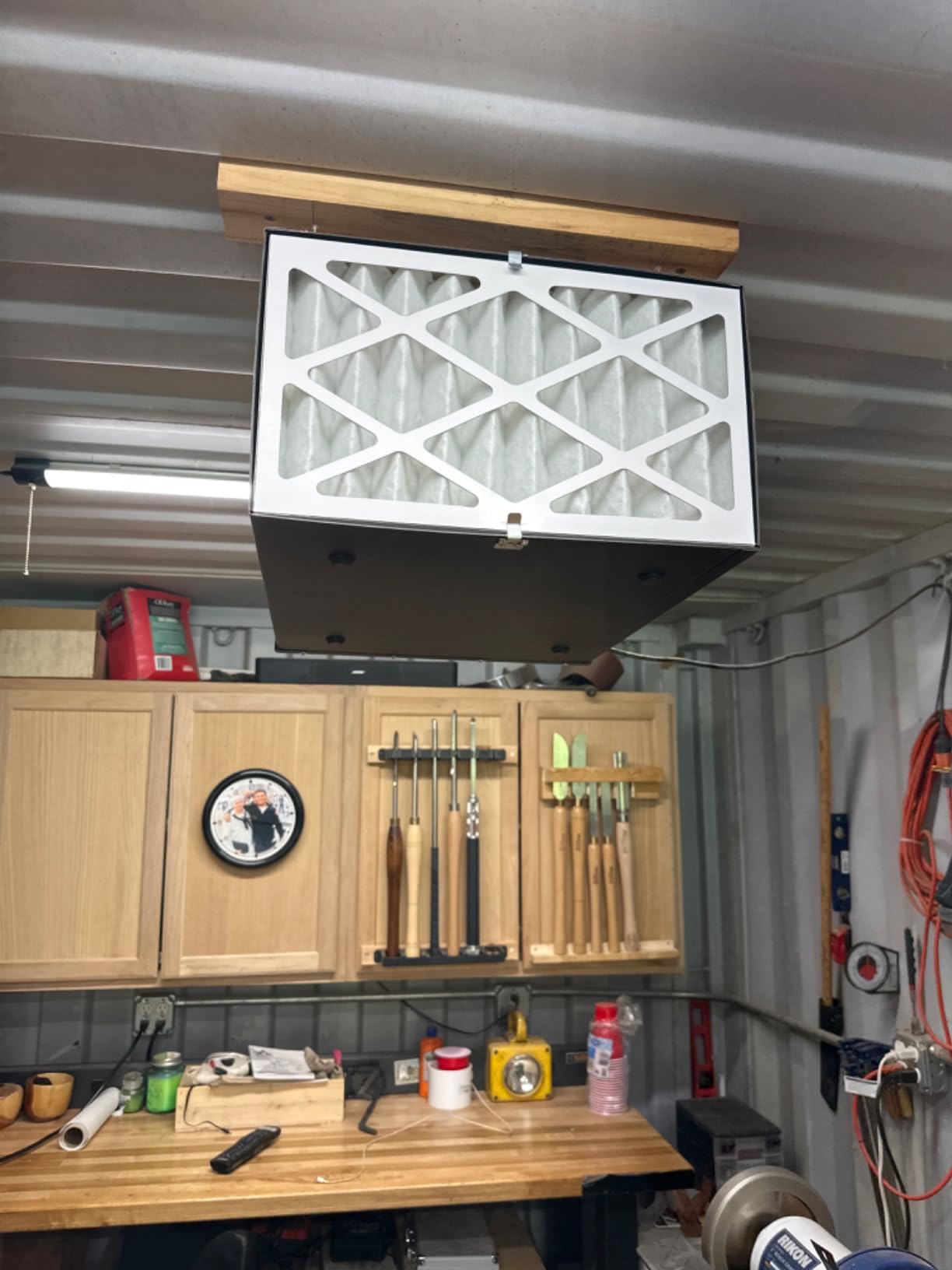 WEN Woodworking Air Filters, 5-Micron Outer Filter for 400 CFM Air Filtration Systems, Two Pack (90243-027-2) customer photo 1