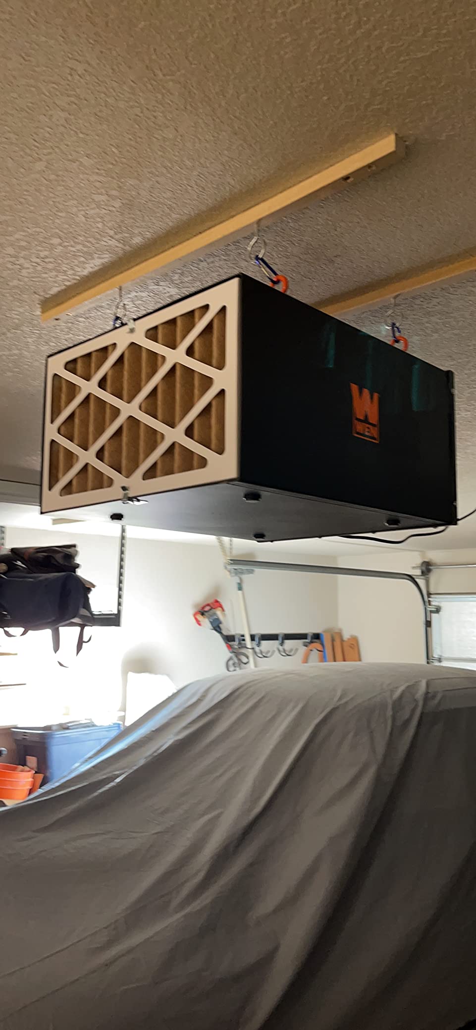 WEN Woodworking Air Filters, 5-Micron Outer Filter for 400 CFM Air Filtration Systems, Two Pack (90243-027-2) customer photo 2