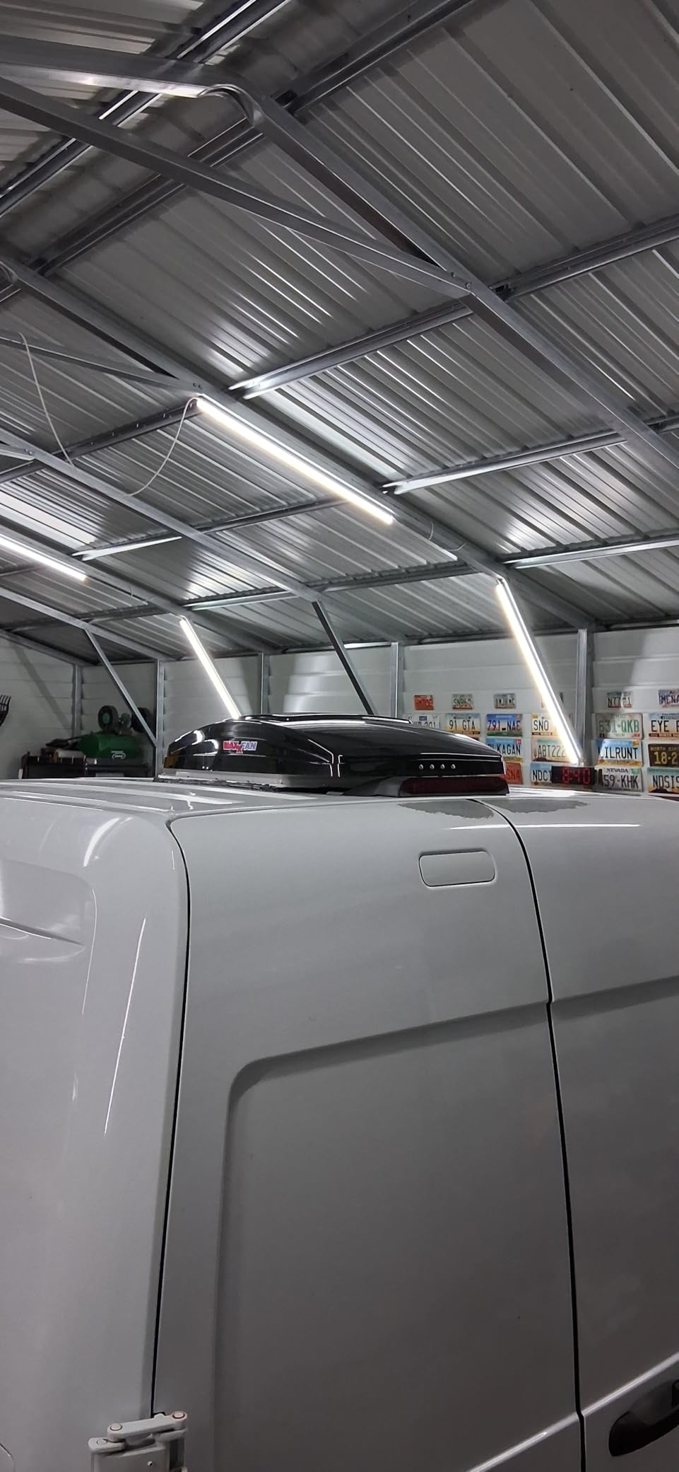 MAXXAIR Maxxfan Deluxe Vent, Fan and Vent Cover All in One - Powerful 4-Speed Fan, Built-in Rain Cover, Exhaust Air Only, Fits 14
